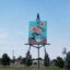 All art should be on a easel, why not on the “World's Largest Easel” in Goodland Kansas (population 4,400)