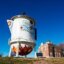 I'd love a cup at the World's Largest Swedish Coffee Pot & Cup in Stanton, Iowa (population 682)
