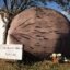 Sometimes you fell like a nut, the World's Largest Pecan in Brunswick, Missouri