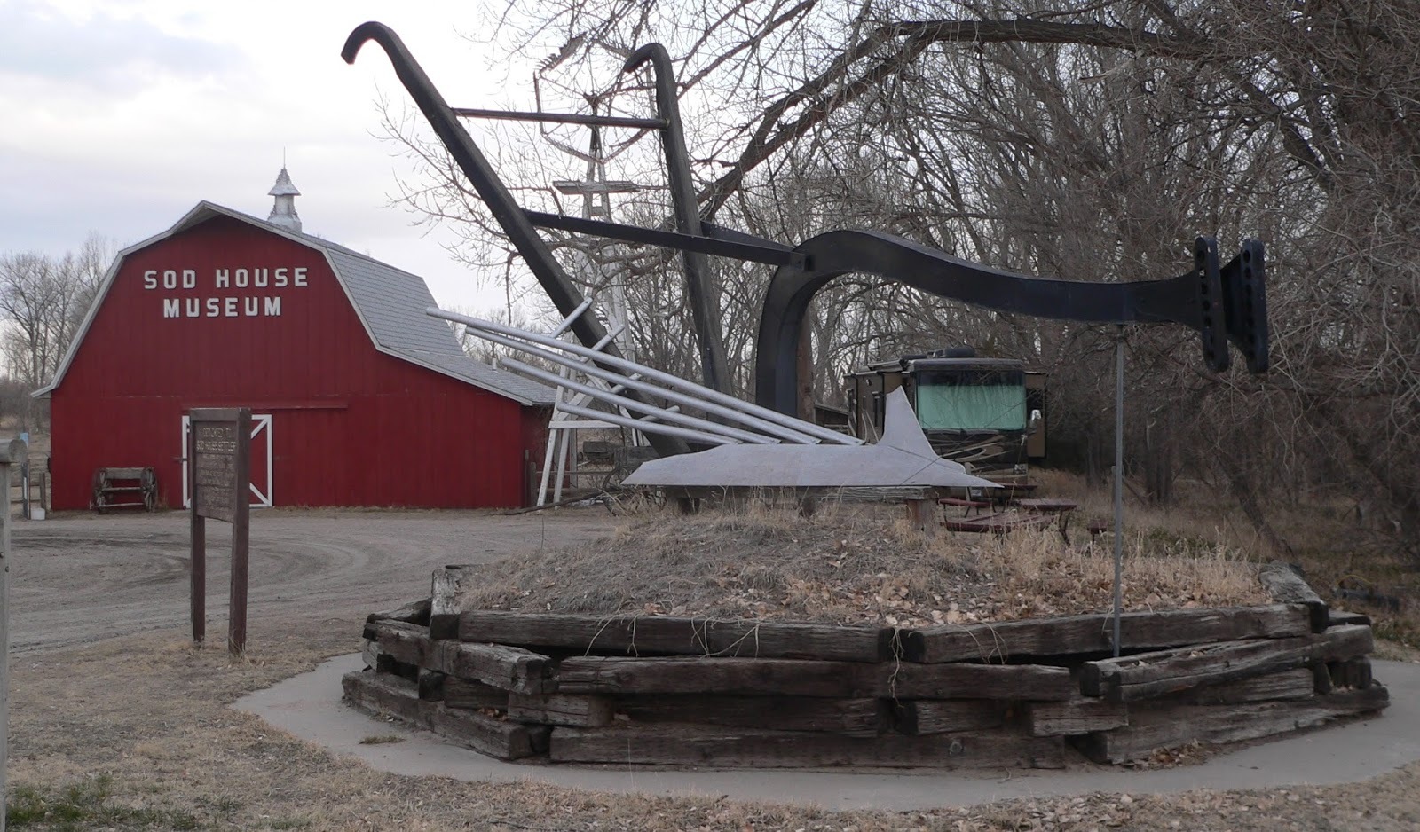 Plowing through Gothenburg, Nebraska with the Worlds Largest Plow (population 3400)