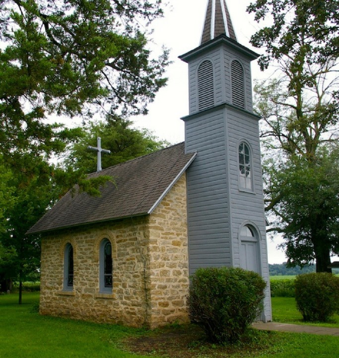 Where two or more are gathered, World's Smallest Church Festina, IA UNINCOPORATED