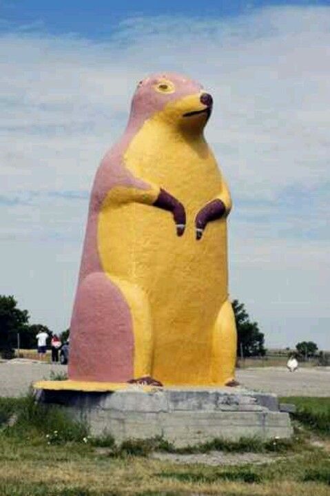 That's one big Prairie Dog in Philip, South Dakota (population 784