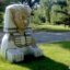 Why I don't know but there is a "Pizza Sphinx" in Pequot Lakes MN